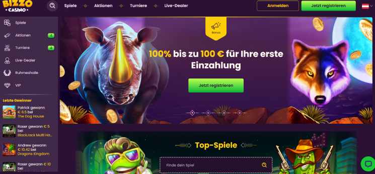 bizzo screenshot